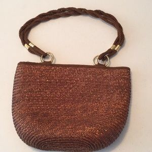 Waves by tandem bags straw purse